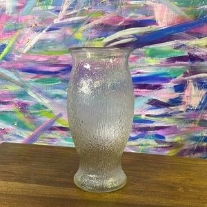 Clear vase